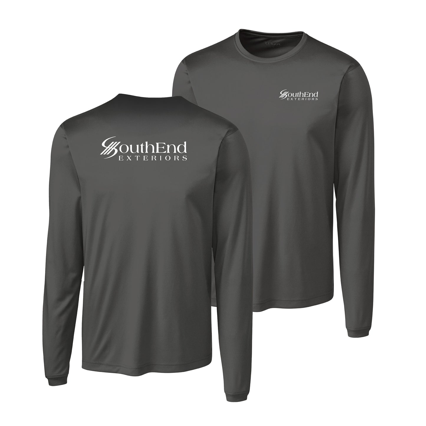 SouthEnd Exteriors - Clique Spin Eco Performance Jersey Long Sleeve Men's Tee