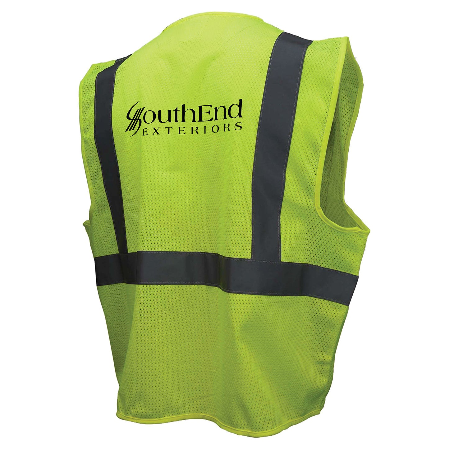 SouthEnd Exteriors - Economy Mesh Safety Vest with Zipper, ANSI 2, R