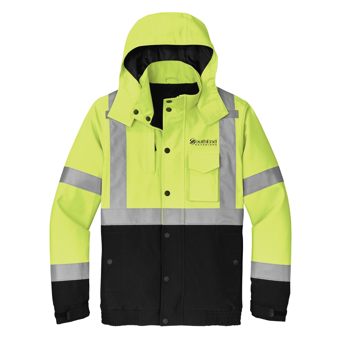 SouthEnd Exteriors - CornerStone® ANSI 107 Class 3 Waterproof Insulated Ripstop Bomber Jacket