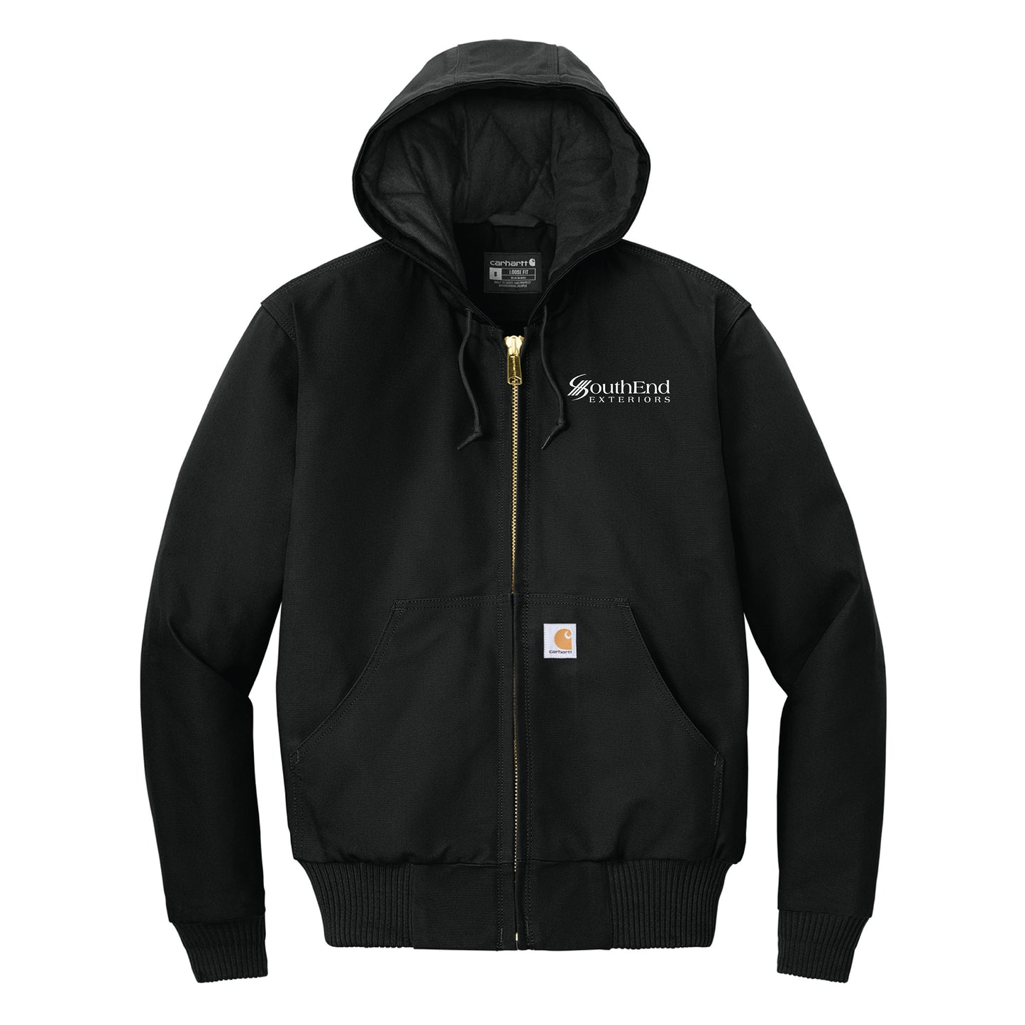 SouthEnd Exteriors - Carhartt® Quilted-Flannel-Lined Duck Active Jac