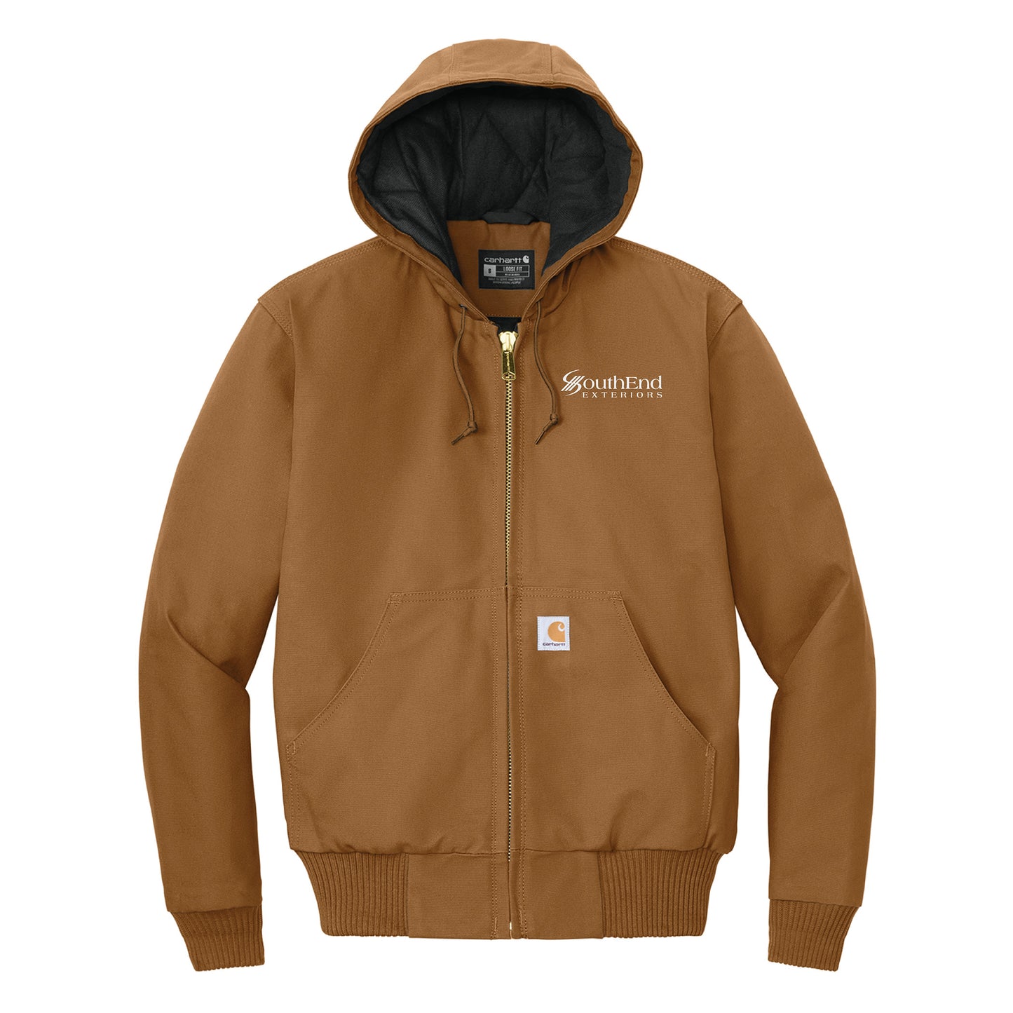 SouthEnd Exteriors - Carhartt® Quilted-Flannel-Lined Duck Active Jac