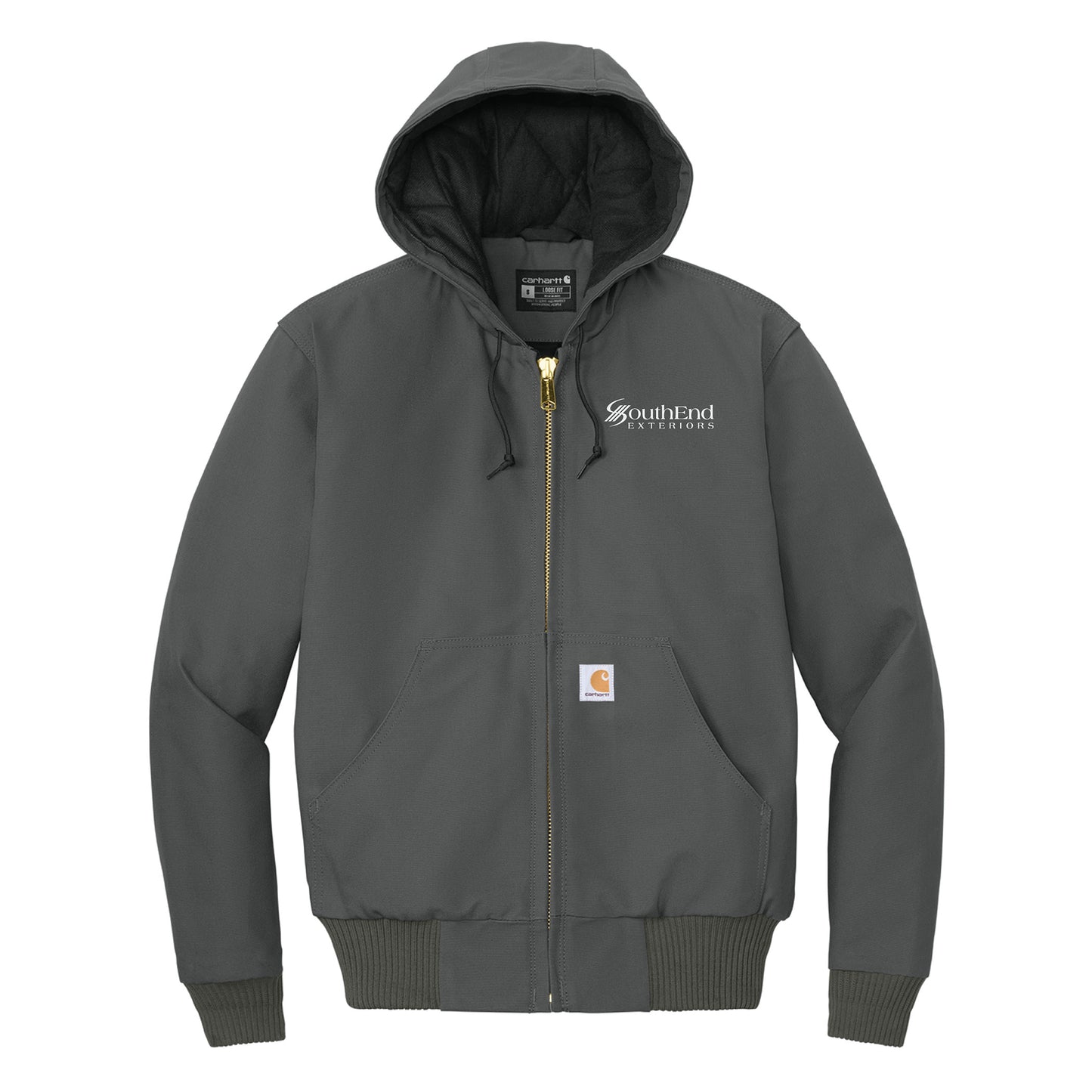 SouthEnd Exteriors - Carhartt® Quilted-Flannel-Lined Duck Active Jac