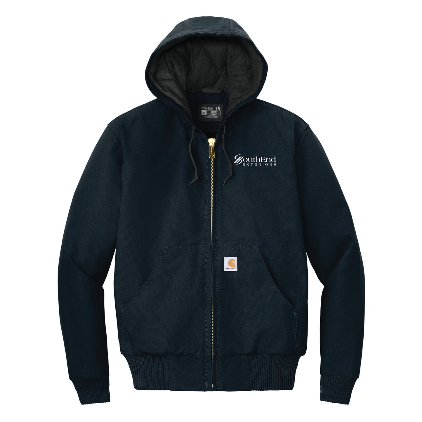 SouthEnd Exteriors - Carhartt® Quilted-Flannel-Lined Duck Active Jac