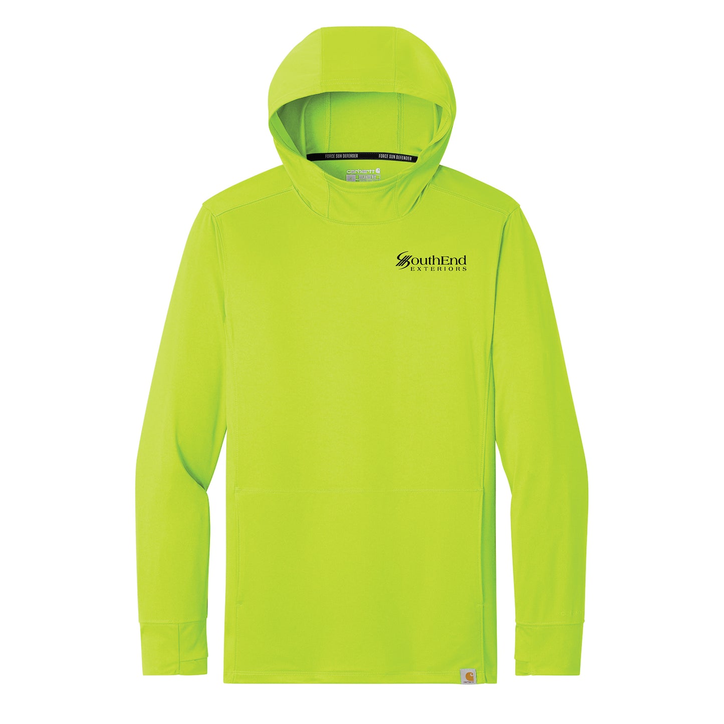 SouthEnd Exteriors - Carhartt Force® Sun Defender™ Long Sleeve Hooded T-Shirt