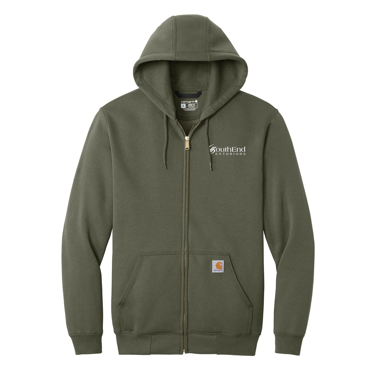 SouthEnd Exteriors - Carhartt® Midweight Hooded Zip-Front Sweatshirt