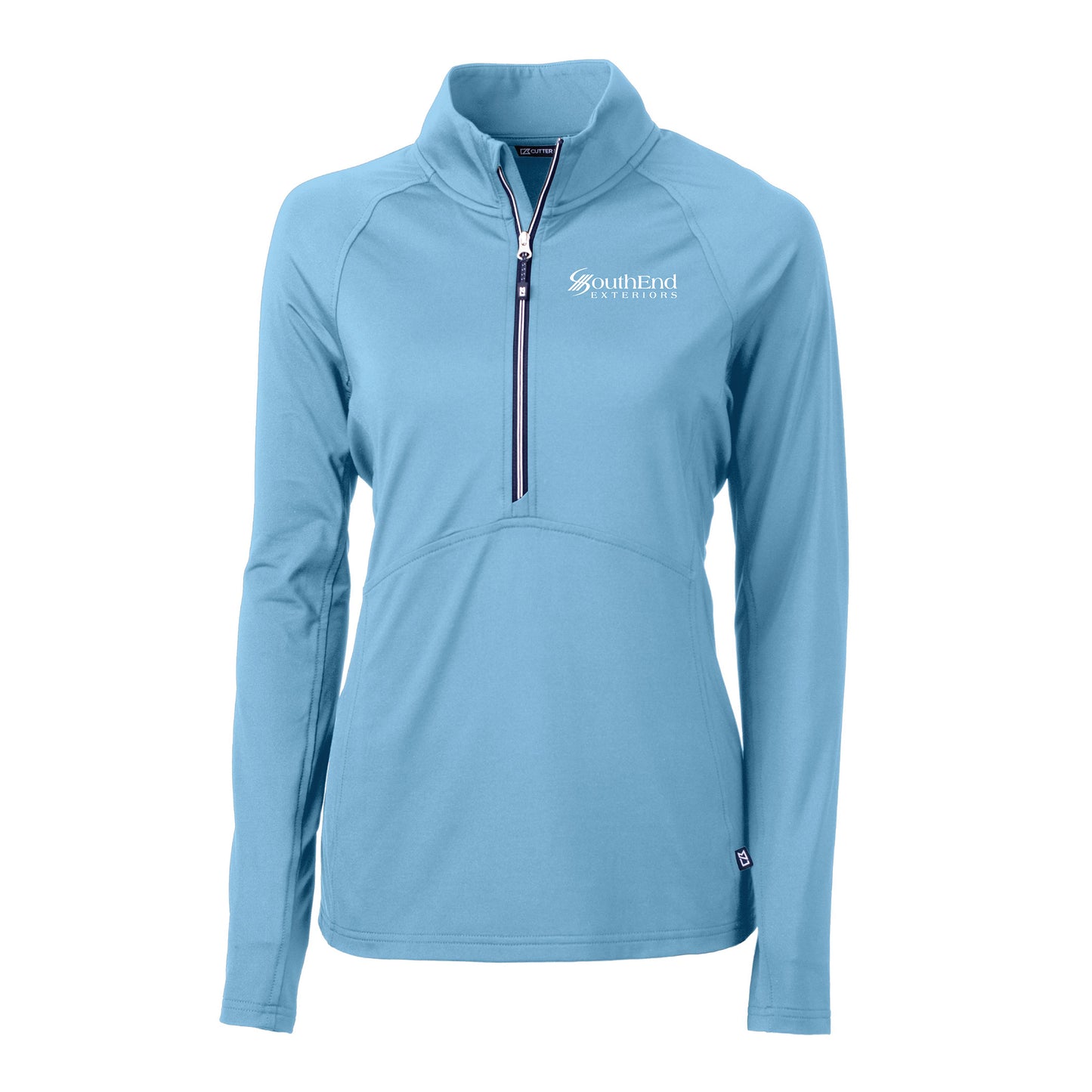 SouthEnd Exteriors - Cutter & Buck Adapt Eco Knit Stretch Recycled Ladies' Quarter Zip Pullover