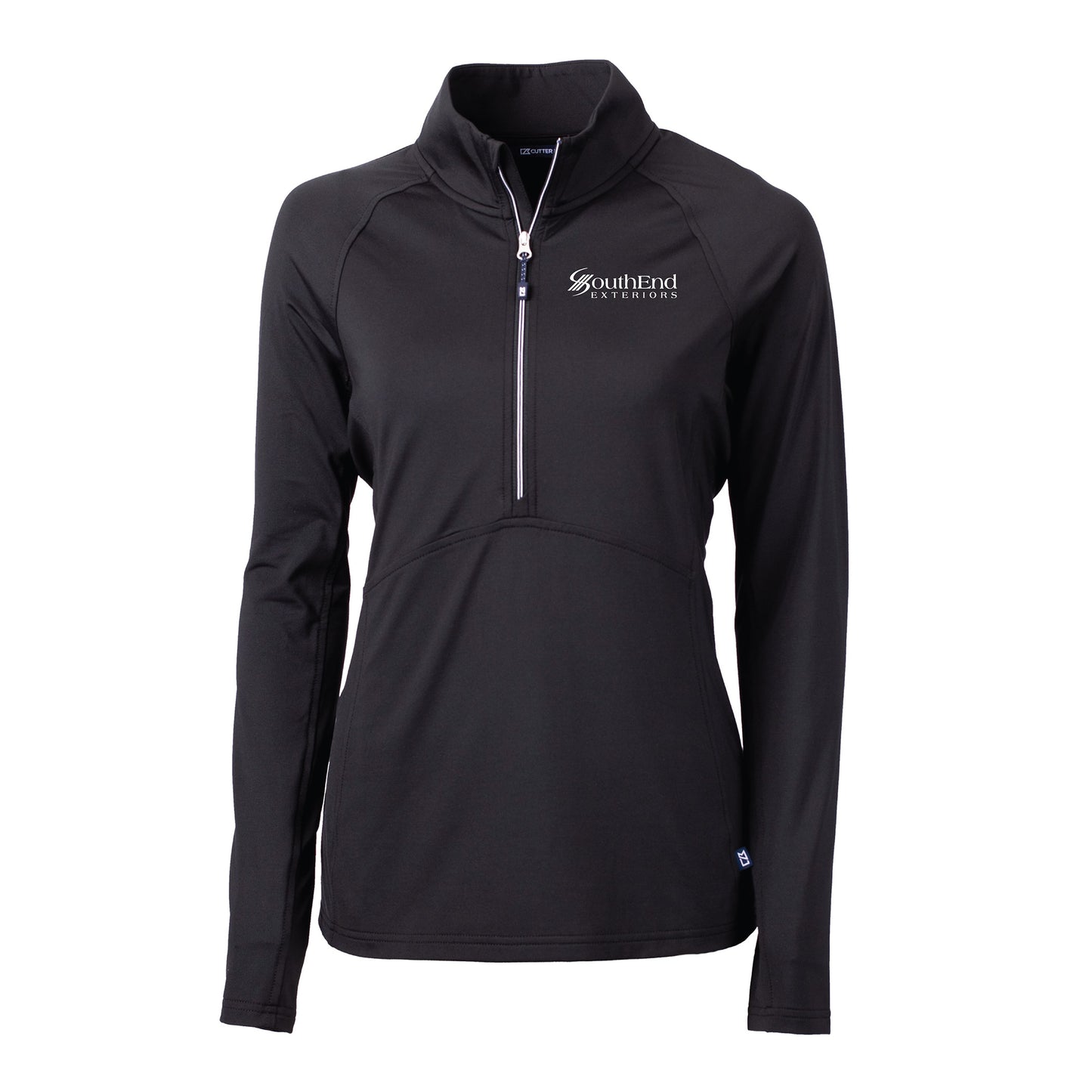 SouthEnd Exteriors - Cutter & Buck Adapt Eco Knit Stretch Recycled Ladies' Quarter Zip Pullover