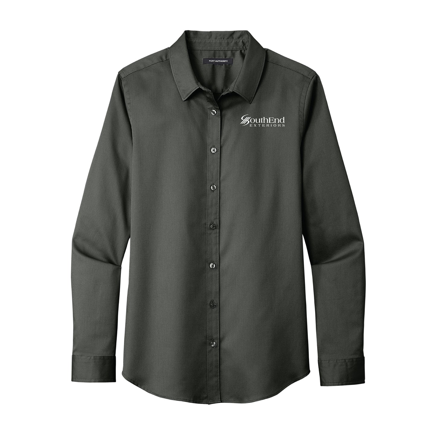 SouthEnd Exteriors - Port Authority® Ladies' Long Sleeve SuperPro React™ Twill Shirt