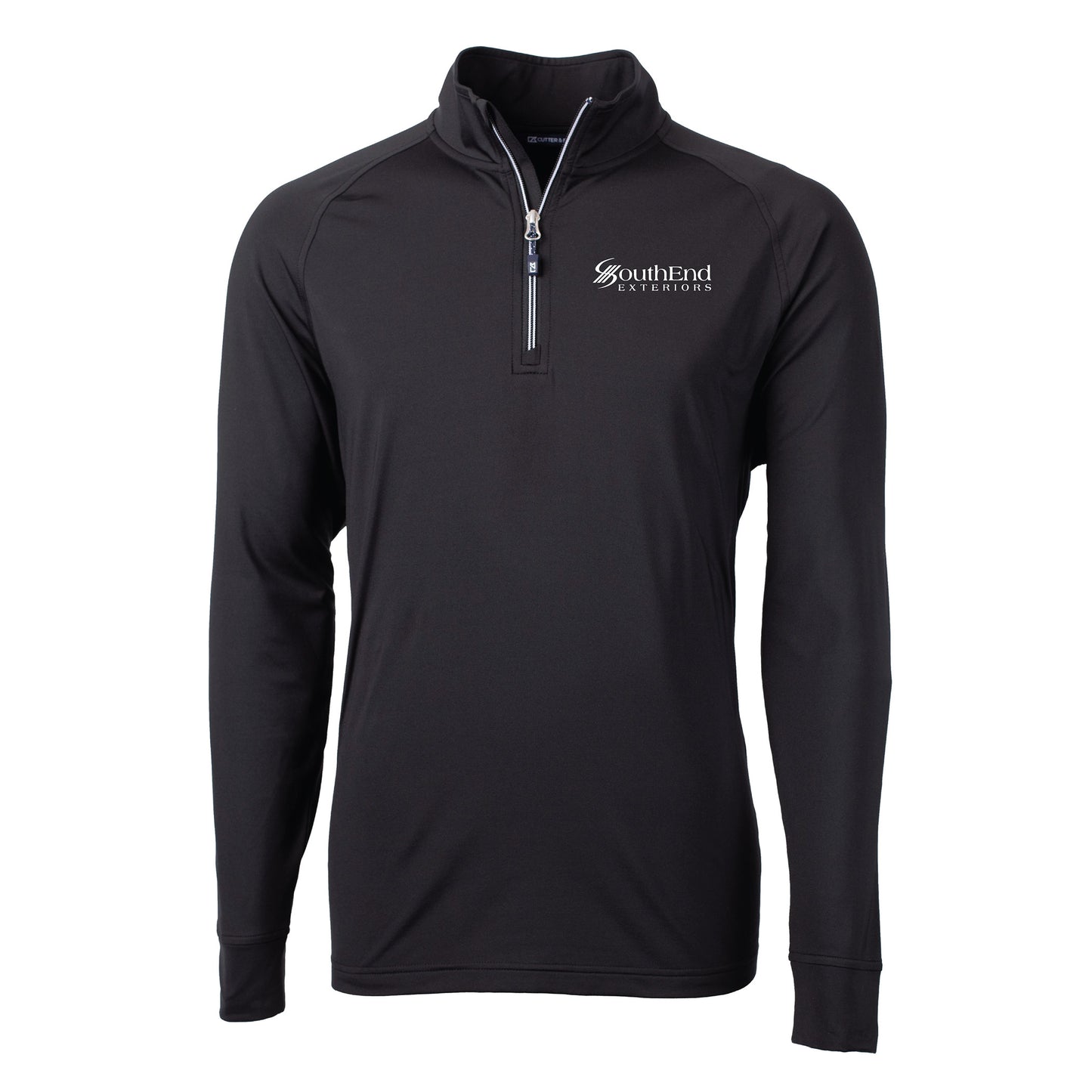SouthEnd Exteriors - Cutter & Buck Adapt Eco Knit Stretch Recycled Mens Quarter Zip Pullover
