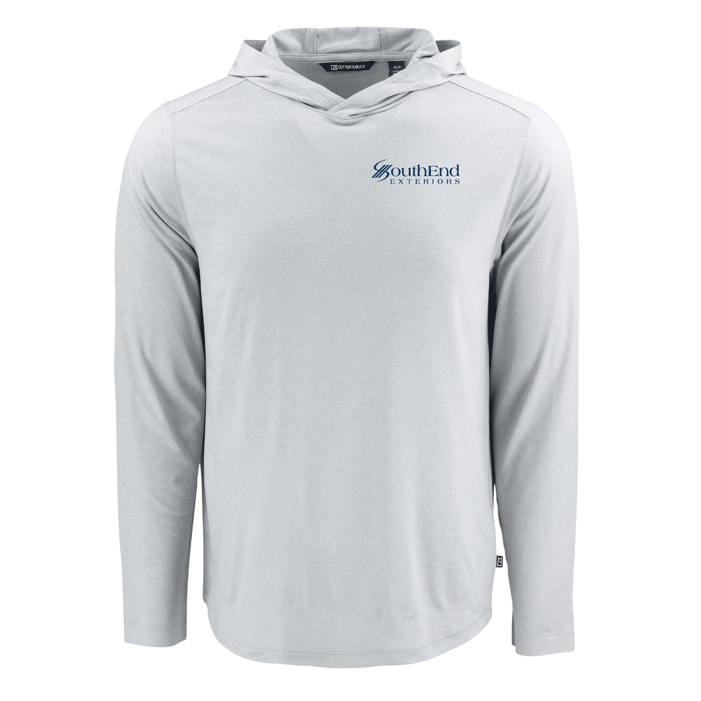 SouthEnd Exteriors - Cutter & Buck Coastline Recycled Double Peached Mens Hooded Pullover