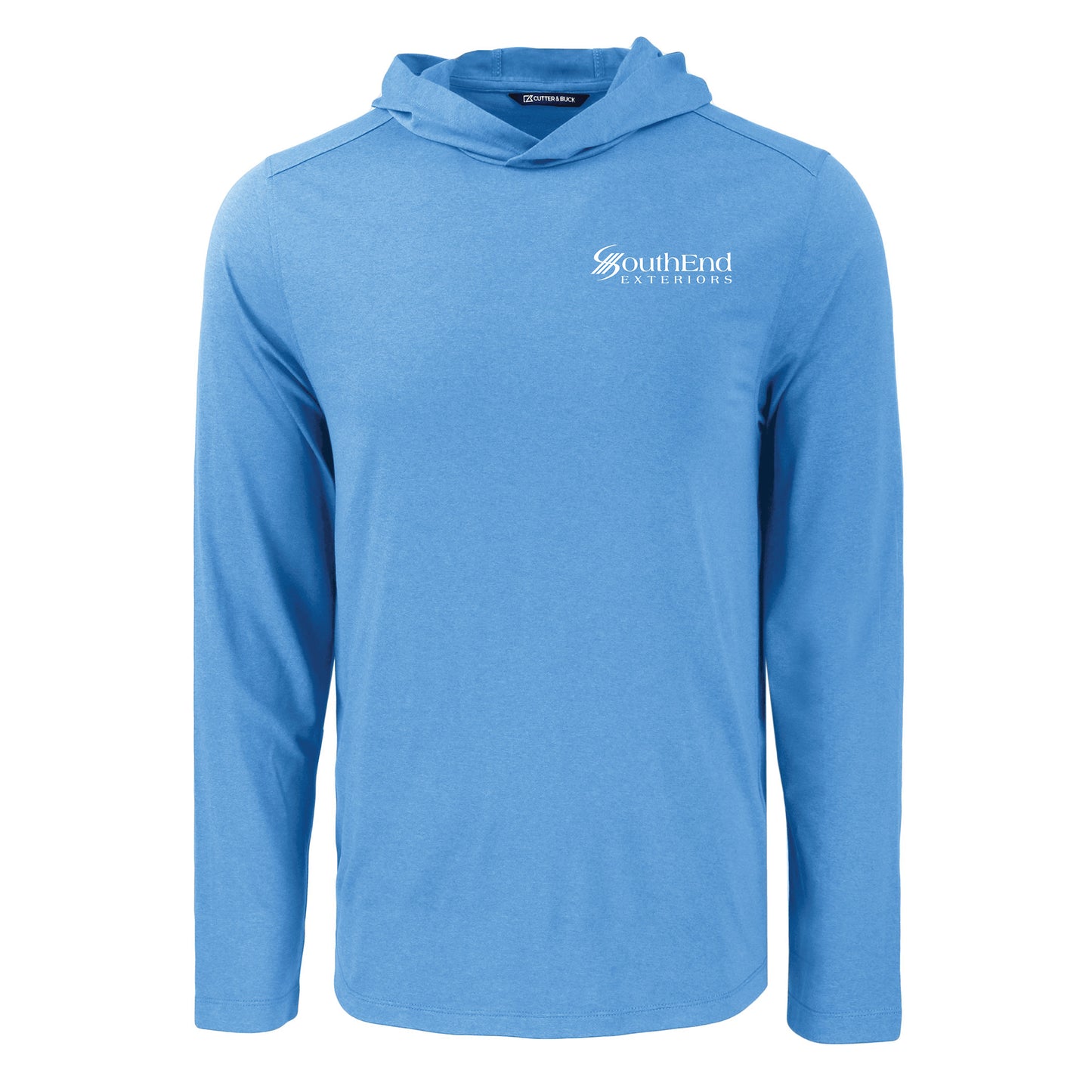 SouthEnd Exteriors - Cutter & Buck Coastline Recycled Double Peached Mens Hooded Pullover
