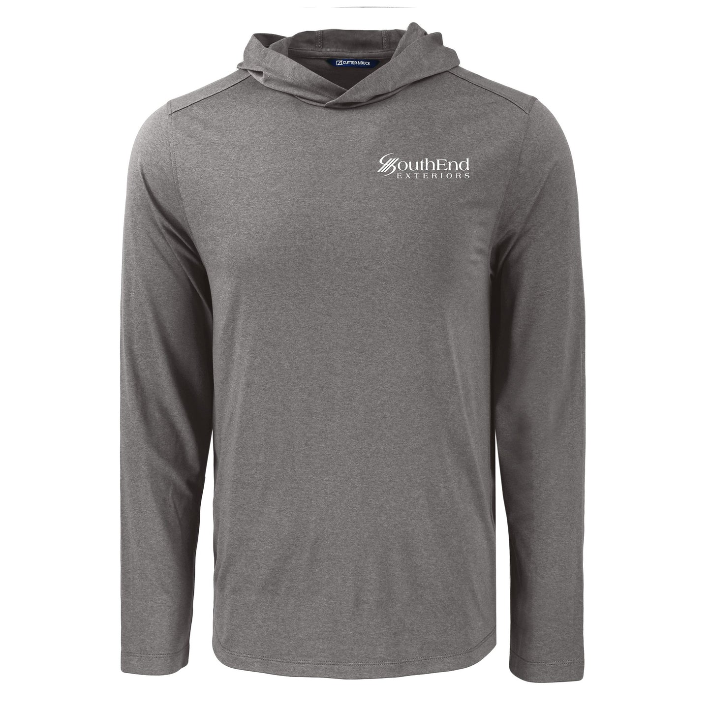SouthEnd Exteriors - Cutter & Buck Coastline Recycled Double Peached Mens Hooded Pullover