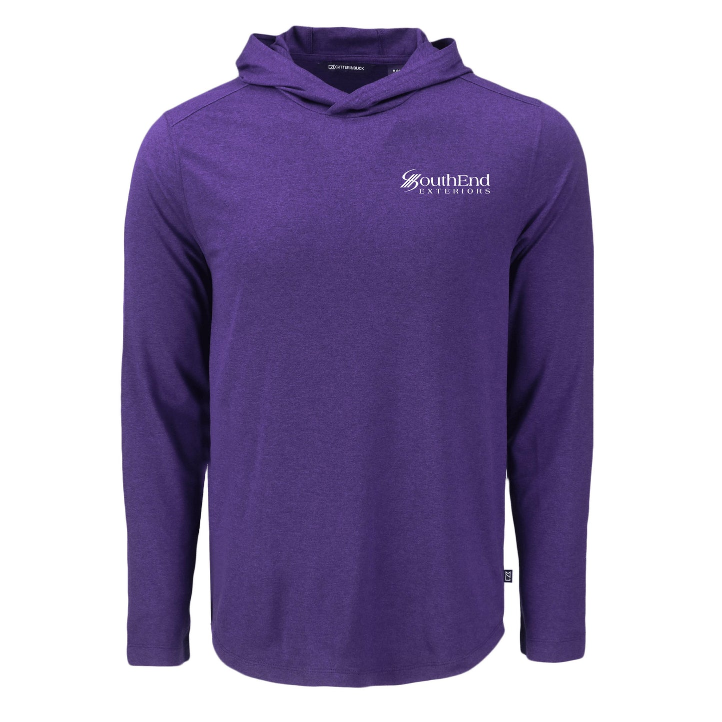 SouthEnd Exteriors - Cutter & Buck Coastline Recycled Double Peached Mens Hooded Pullover
