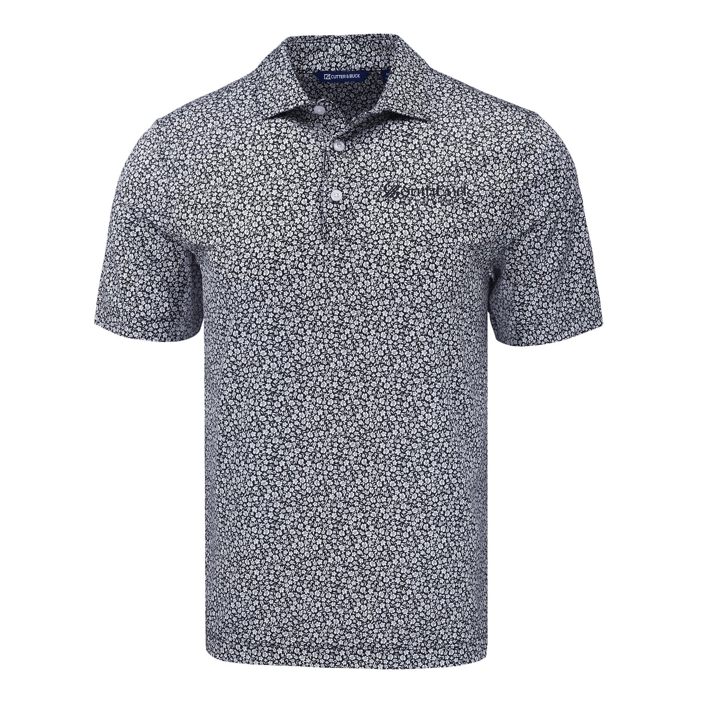 SouthEnd Exteriors - Cutter & Buck Pike Eco Flora Print Recycled Men's Polo