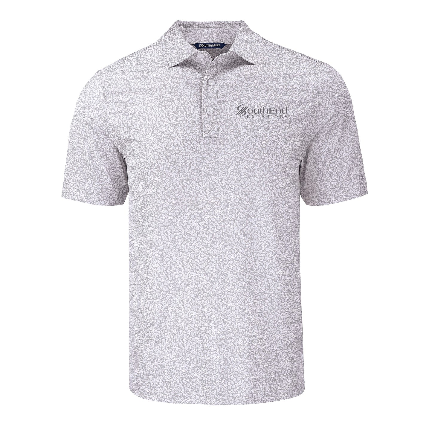 SouthEnd Exteriors - Cutter & Buck Pike Eco Flora Print Recycled Men's Polo