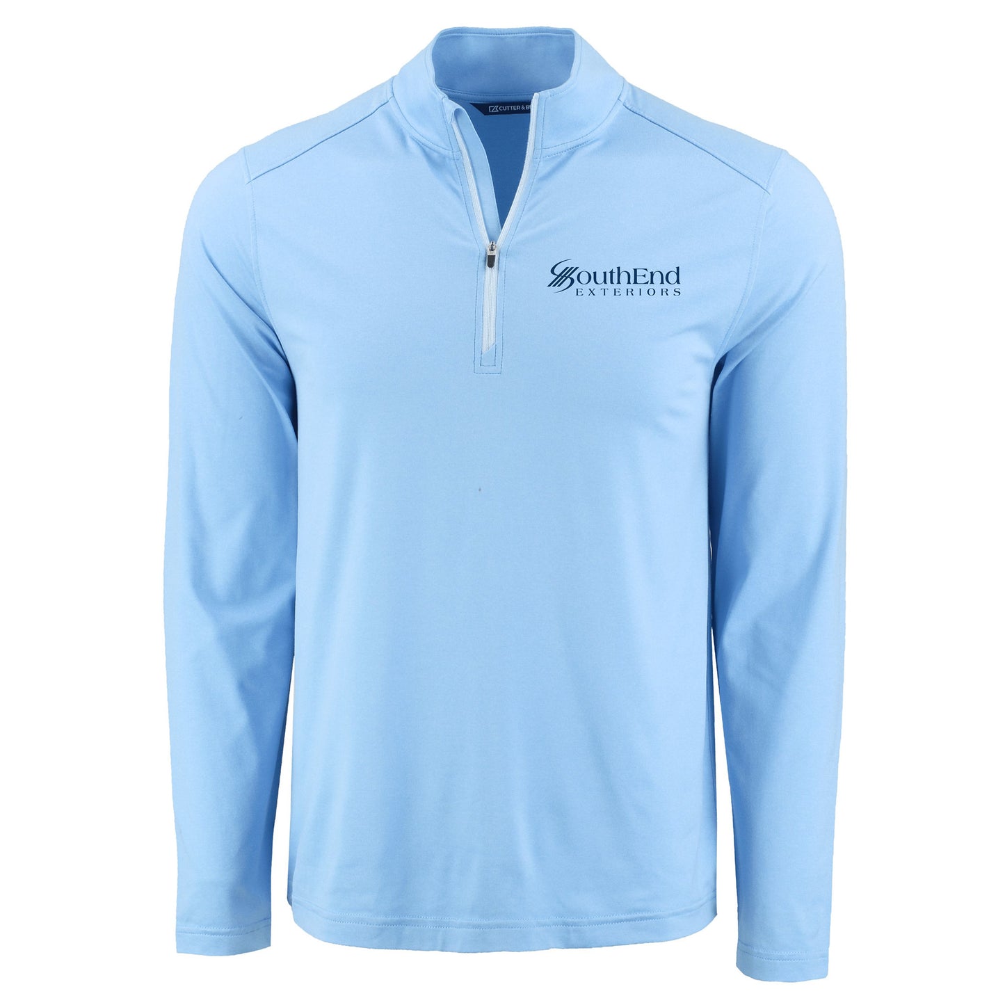 SouthEnd Exteriors - Cutter & Buck Coastline Recycled Double Peached Mens Quarter Zip Pullover