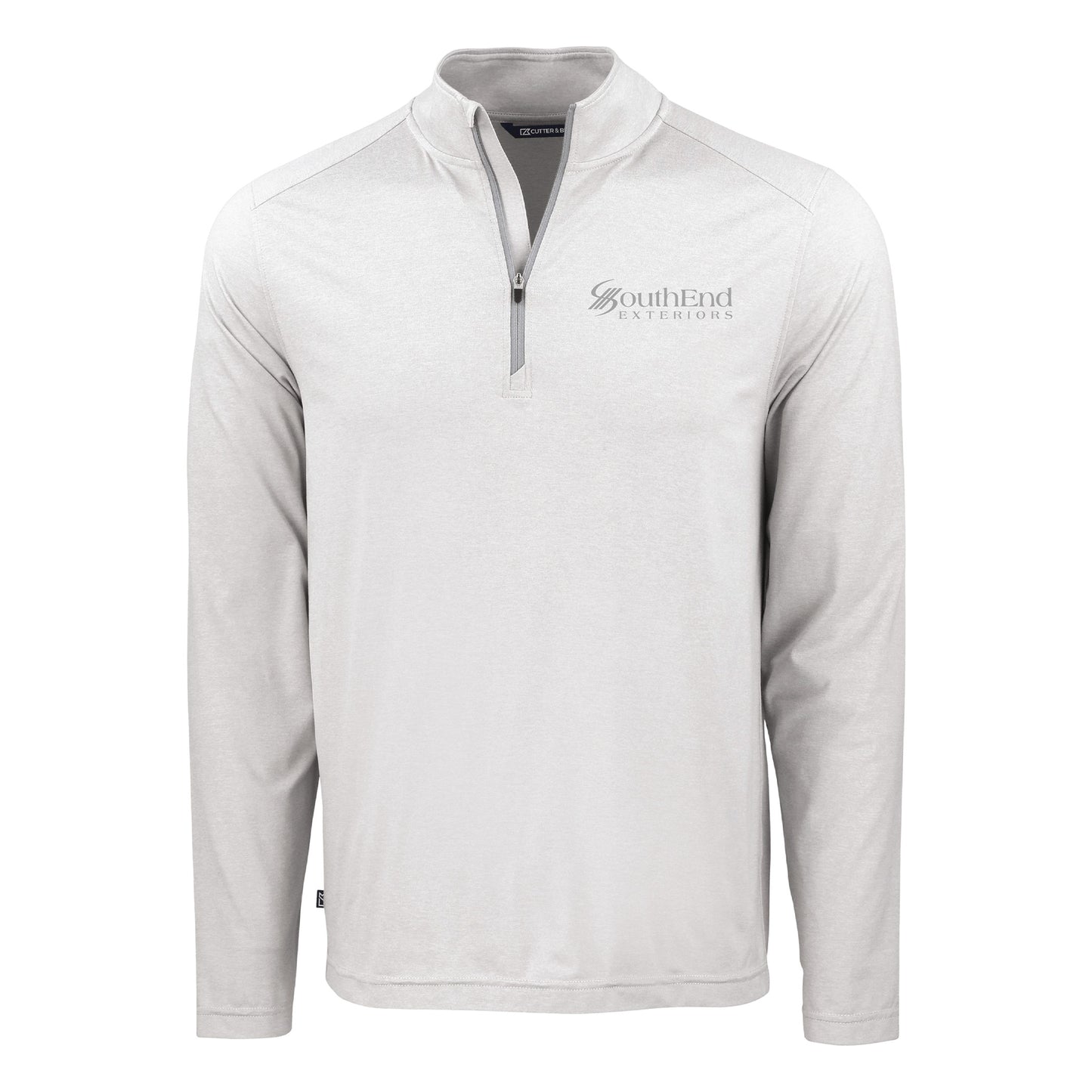 SouthEnd Exteriors - Cutter & Buck Coastline Recycled Double Peached Mens Quarter Zip Pullover