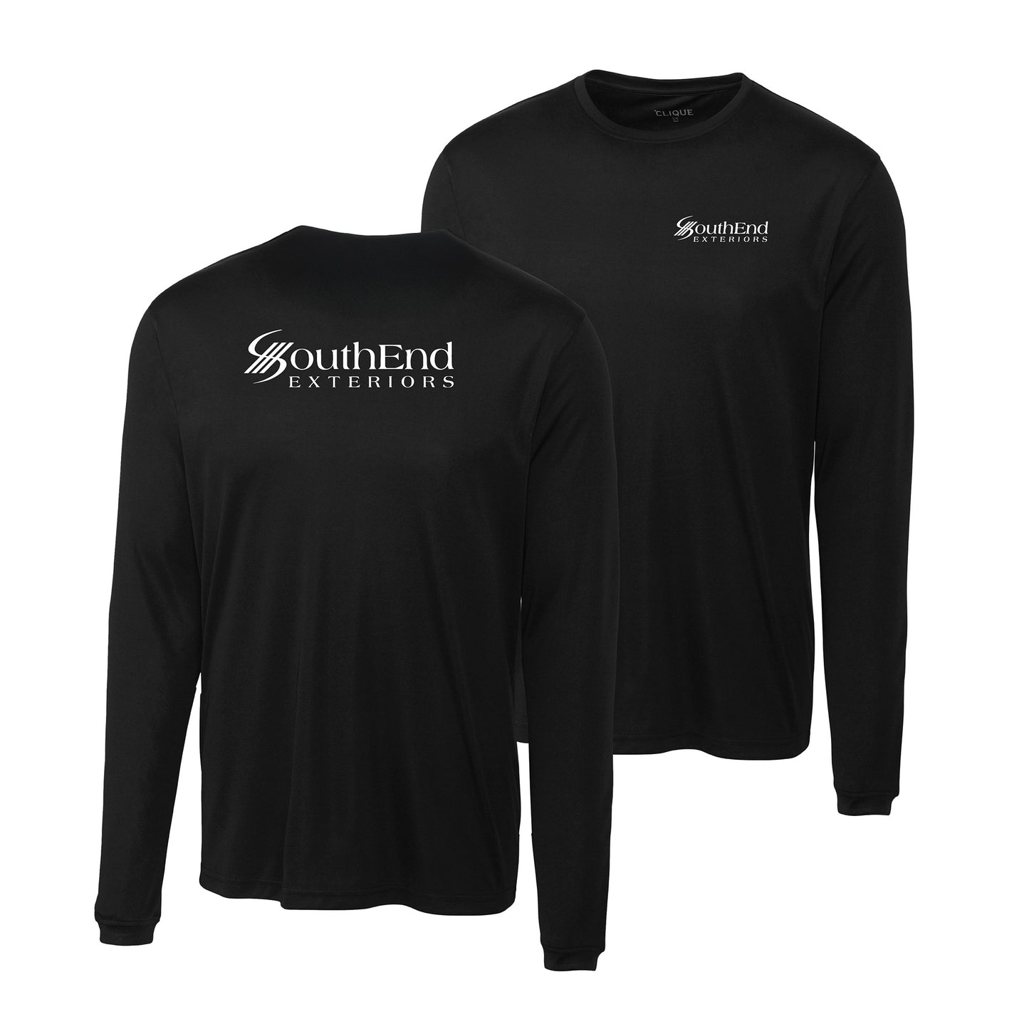 SouthEnd Exteriors - Clique Spin Eco Performance Jersey Long Sleeve Men's Tee