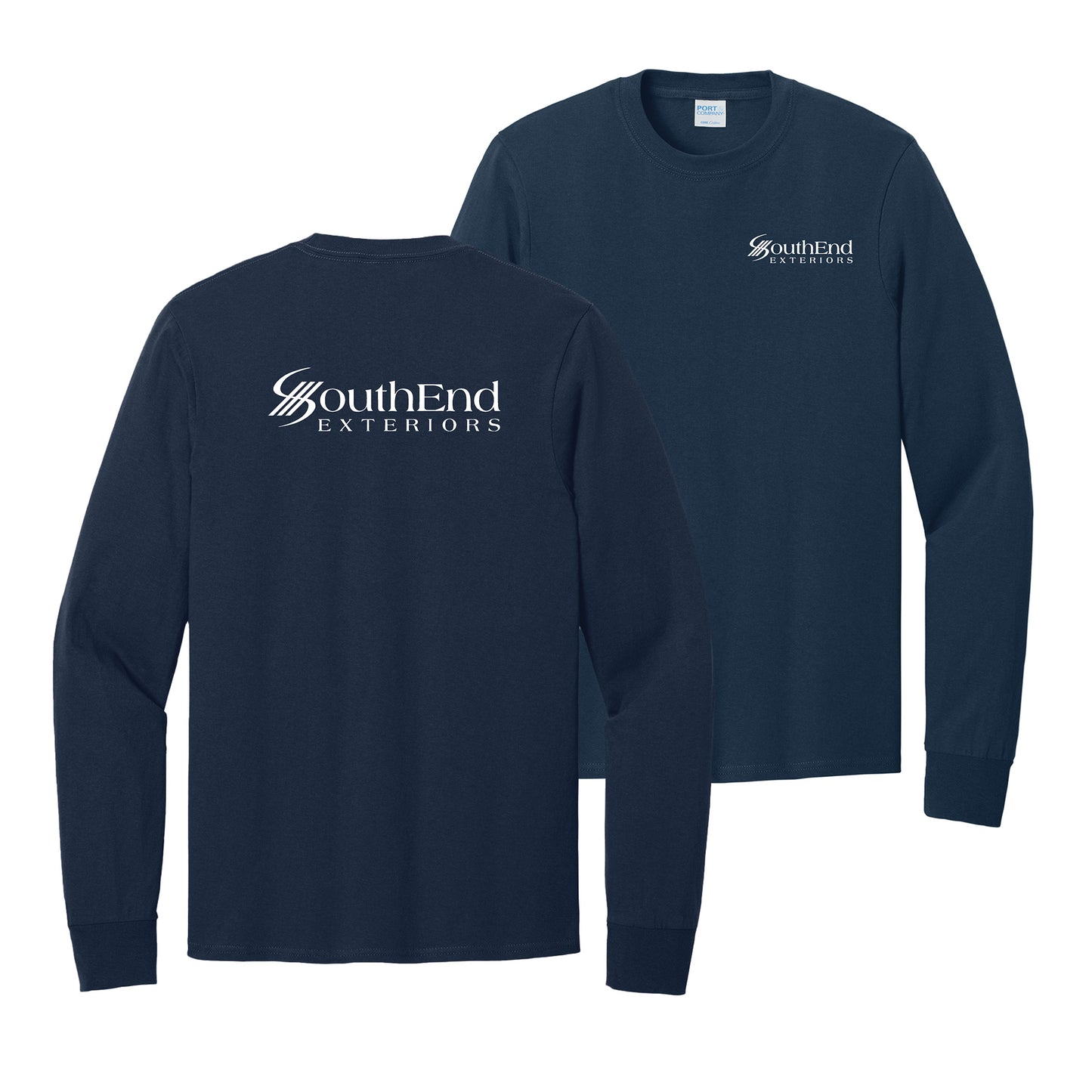 SouthEnd Exteriors - Long Sleeve Core Cotton Tee