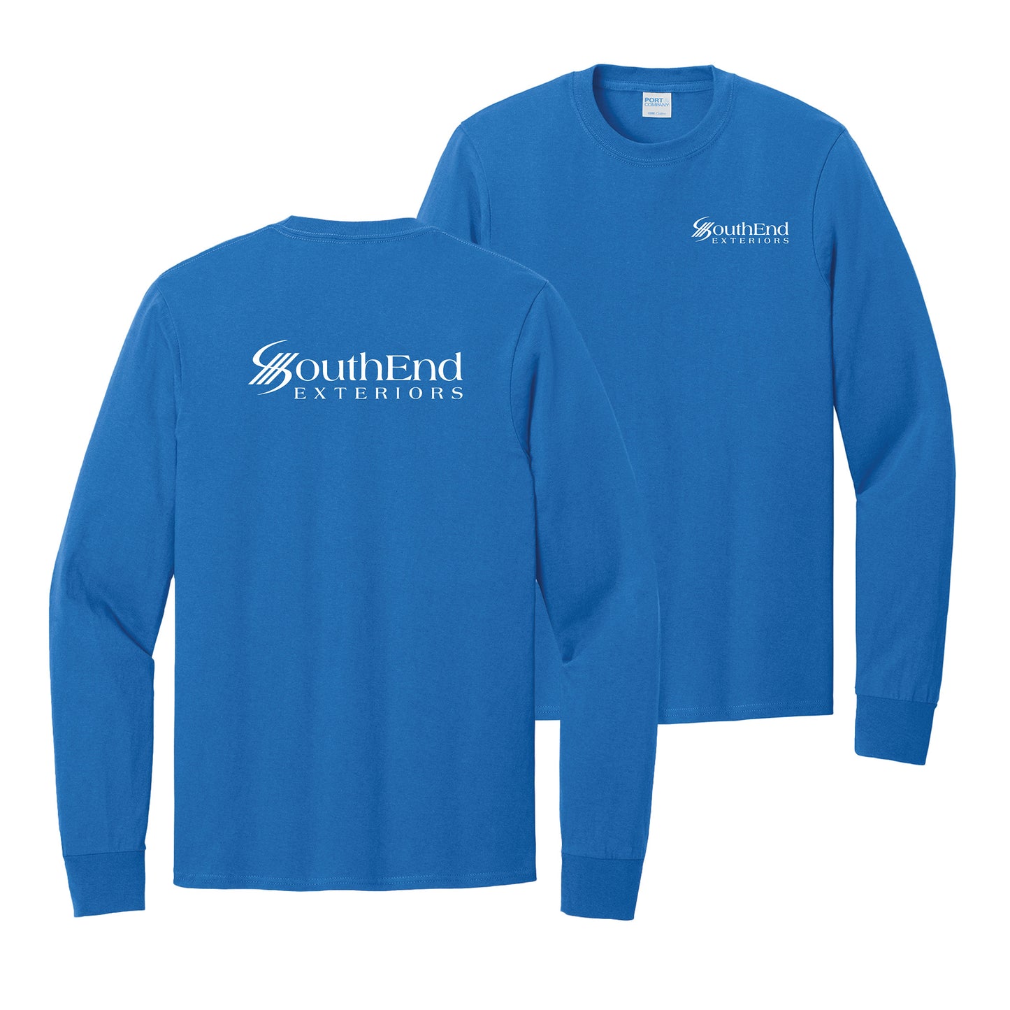 SouthEnd Exteriors - Long Sleeve Core Cotton Tee